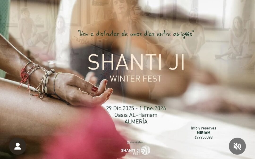 SHANTI JI, WINTER FEST, del 29 de diciembre al 1 de enero
