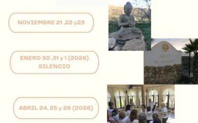 RETIRO DE SILENCIO, Yoga Atman de Murcia, del 30 de enero al 1 de febrero de 2026