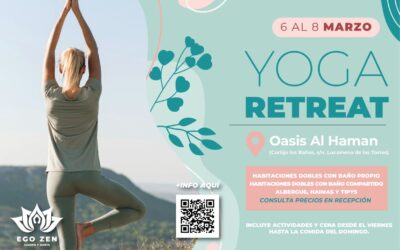 YOGA RETREAT, del 6 al 8 de marzo 2026