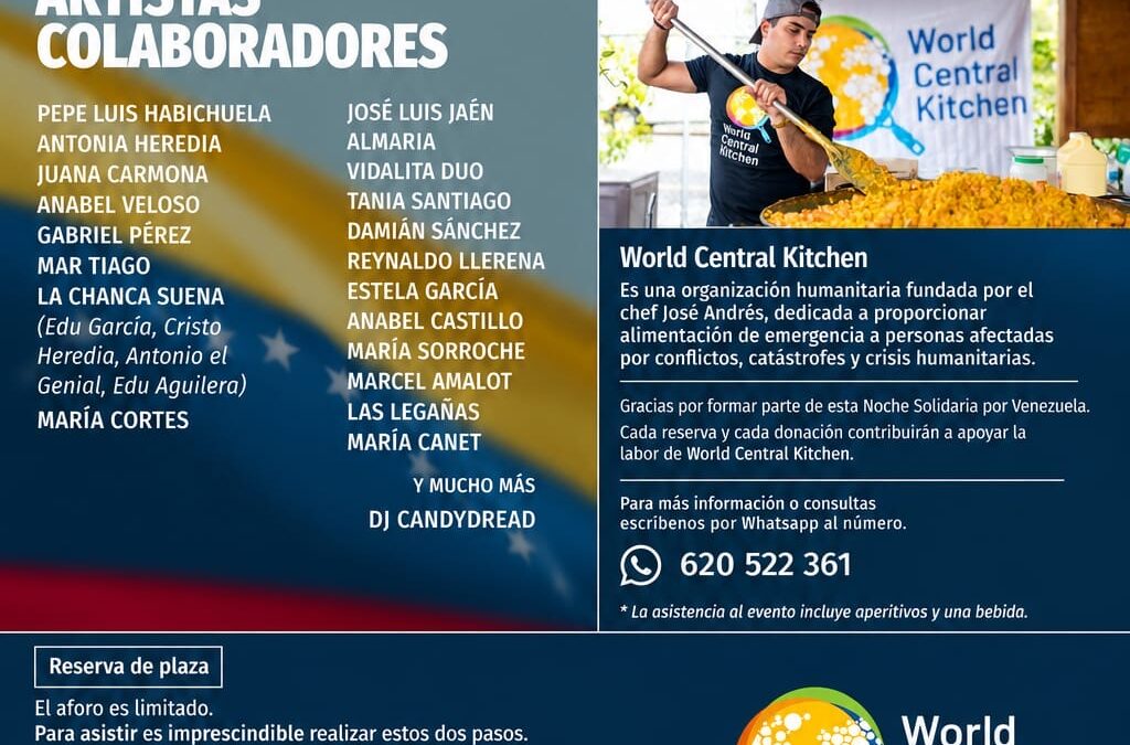 NOCHE SOLIDARIA POR VENEZUELA, 26 de julio